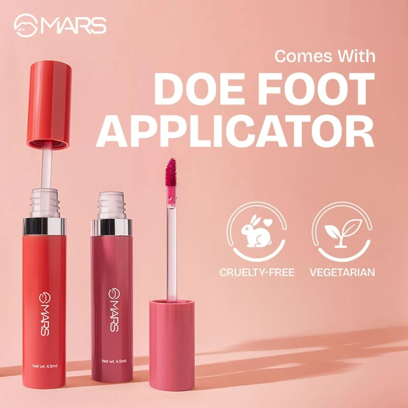 MARS Drip Lip Mist for Women (4.5 ml) (08-Plum Drip) | Dual Function | Buildable Color | Glossy Finish | Long-Lasting | Hydration | Light-Weight Formula | Non-Patchy Reapplication thumbnail 6